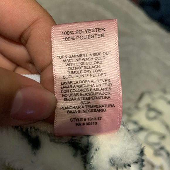 Juicy Couture LA Pajama Set JC1813A White JC Script Sleepwear Size XL - Picture 9 of 11